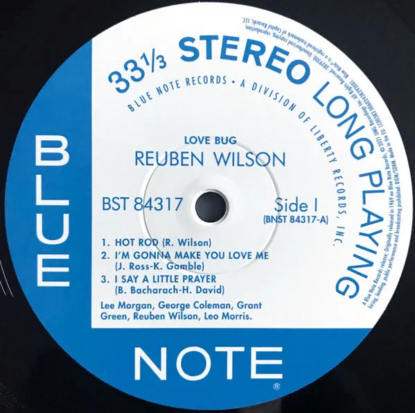 Reuben Wilson ~ Love Bug