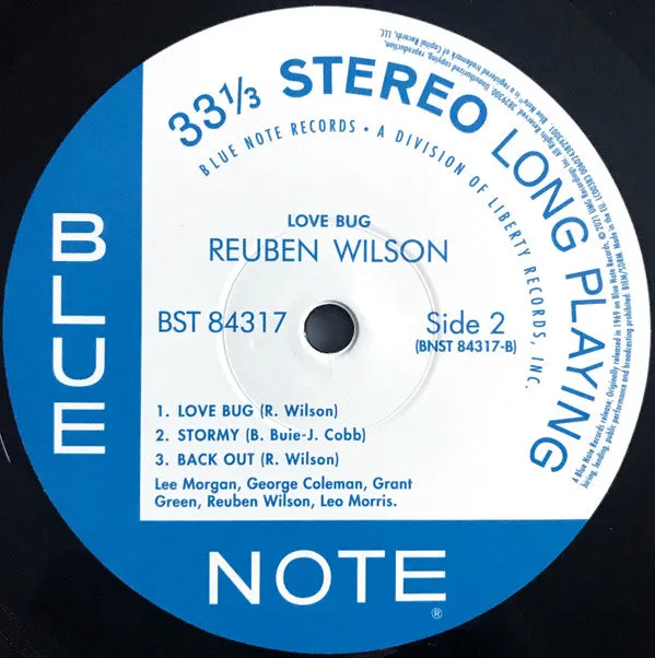 Reuben Wilson ~ Love Bug