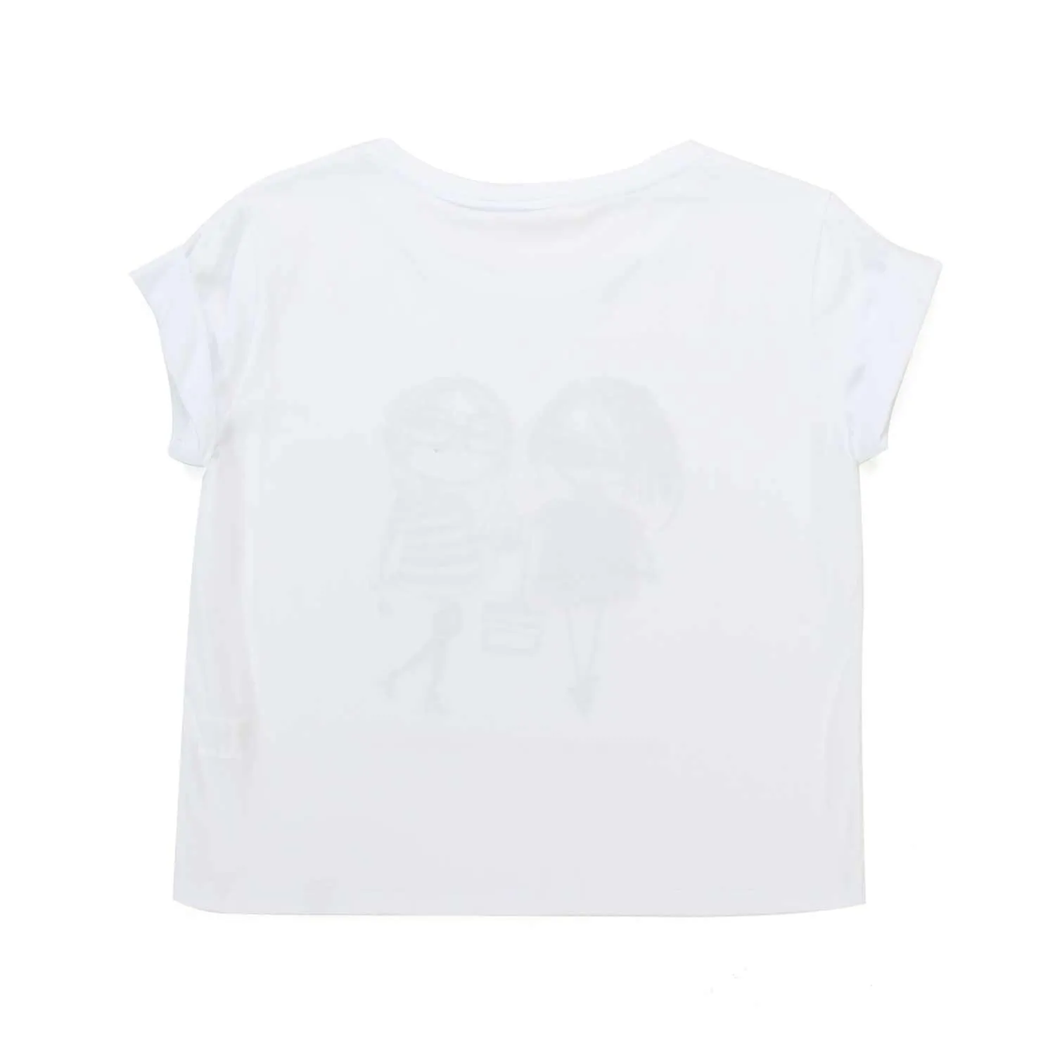 Souvenir White T-Shirt With Print For Women And Teen