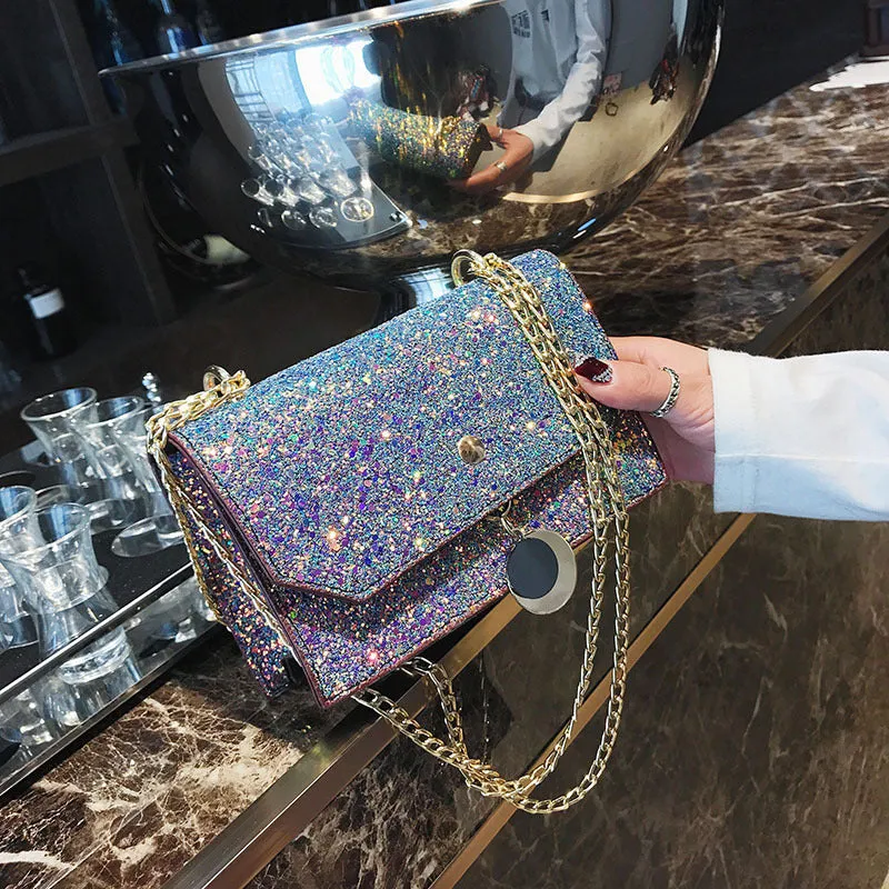 SPARKLY SHOULDER BAG