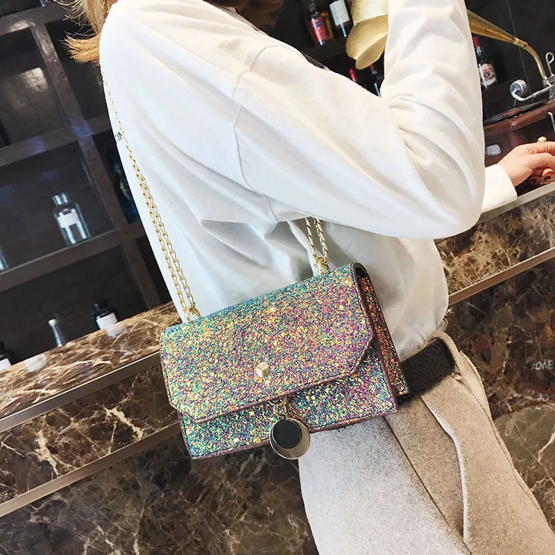 SPARKLY SHOULDER BAG