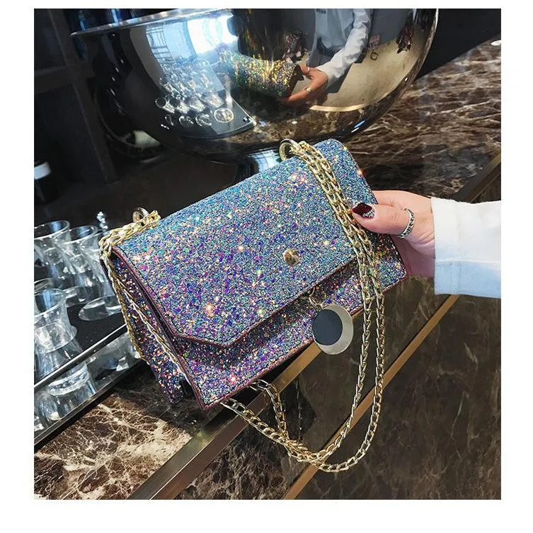 SPARKLY SHOULDER BAG