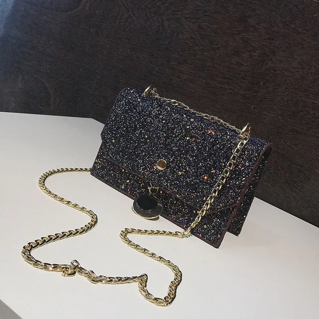 SPARKLY SHOULDER BAG