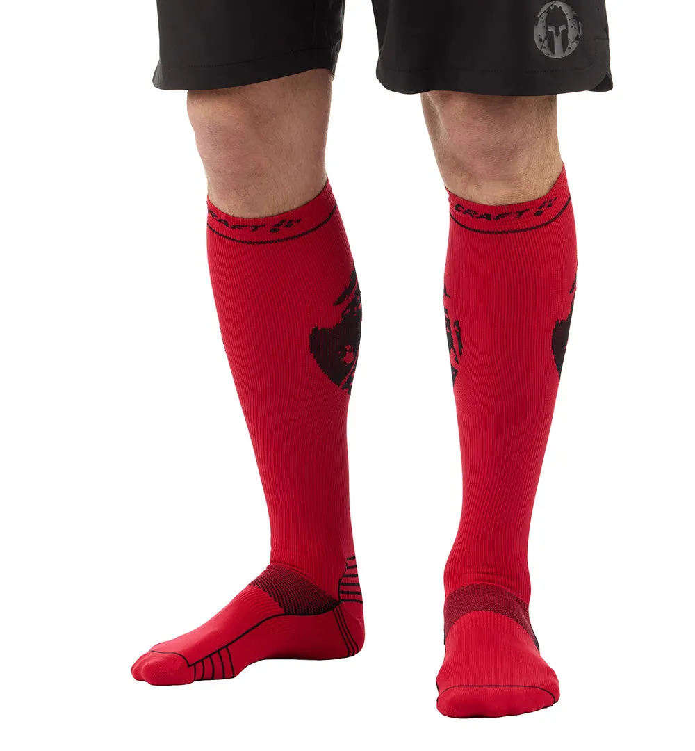 SPARTAN by CRAFT Compression Knee Sock