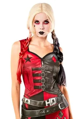 Suicide Squad 2 Harley Quinn Wig for Adults