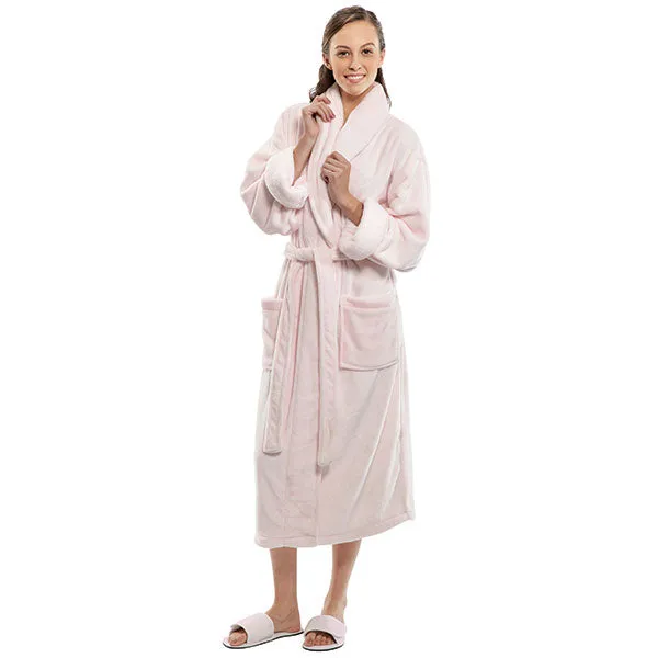 Tahoe Microfleece Shawl Collar Robe