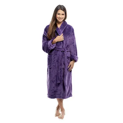 Tahoe Microfleece Shawl Collar Robe