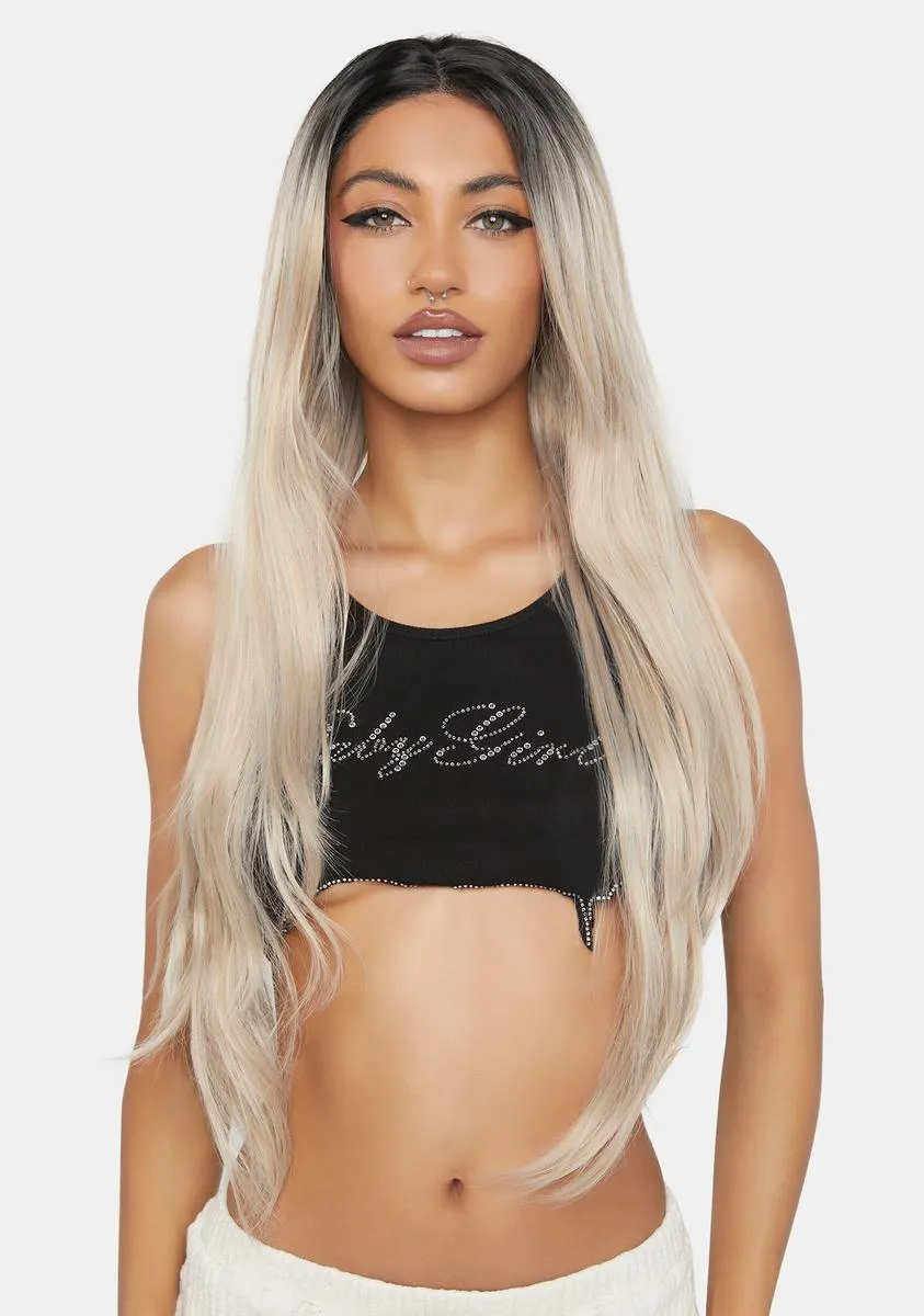 The Kiki Platinum Lace Front Wig-