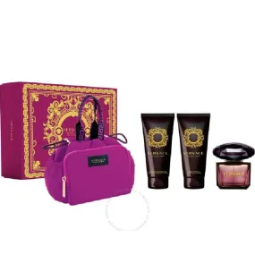 Versace Crystal Noir Eau De Toilette Coffret Parfum & Corps