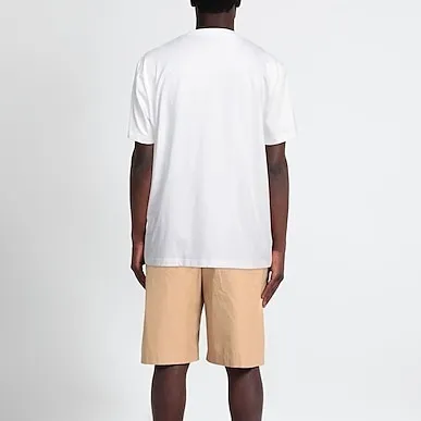 VERSACE  |Unisex Street Style U-Neck Plain Cotton Short Sleeves Logo