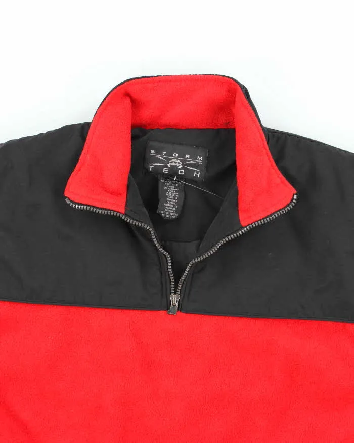 Vintage 90s Storm Tech Red Fleece - L