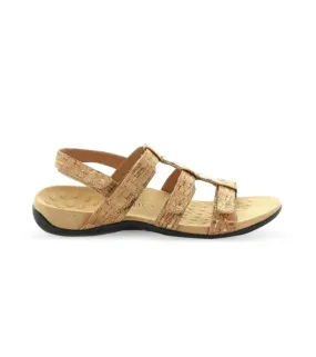 vionic rest amber womens gold cork