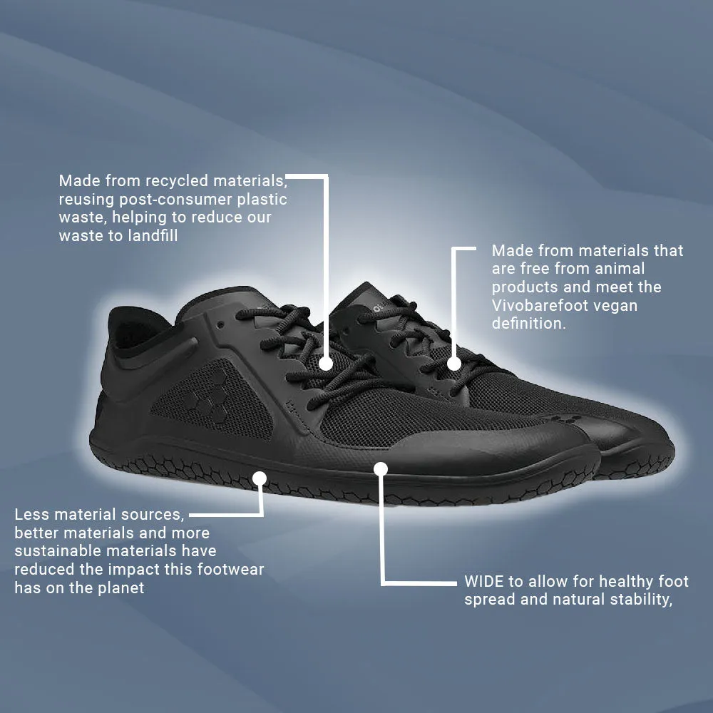 Vivobarefoot Primus Lite III - Obsidian (Mens)