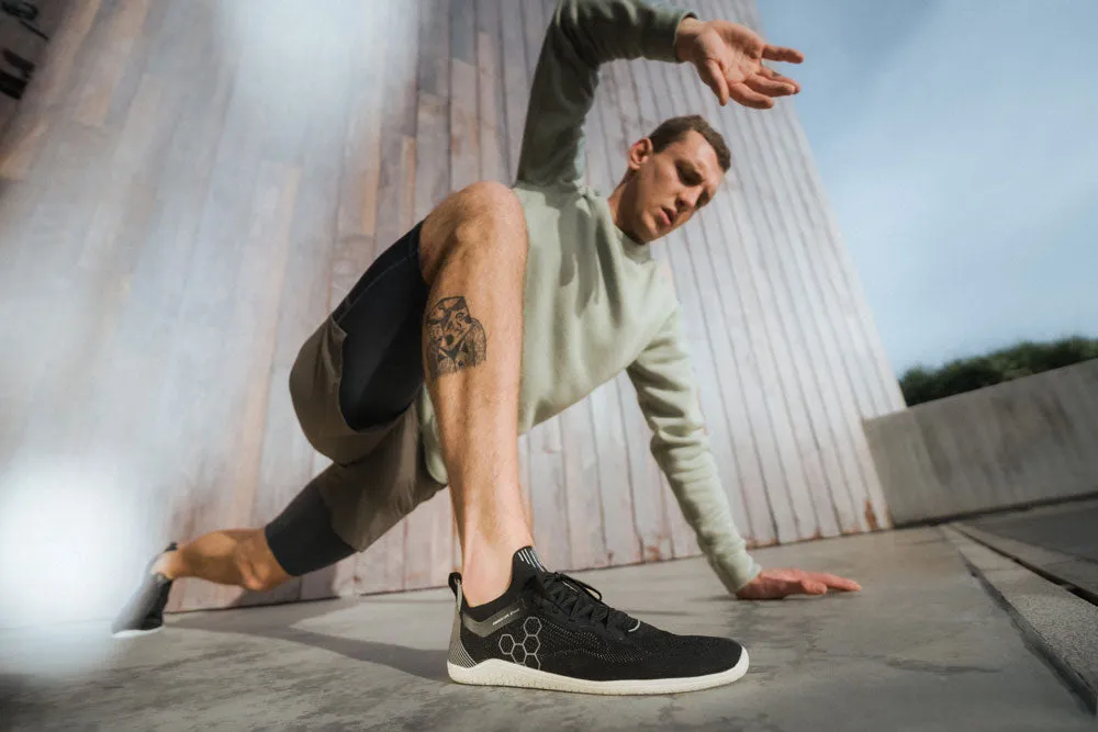 Vivobarefoot Primus Lite Knit (Mens) - Obsidian