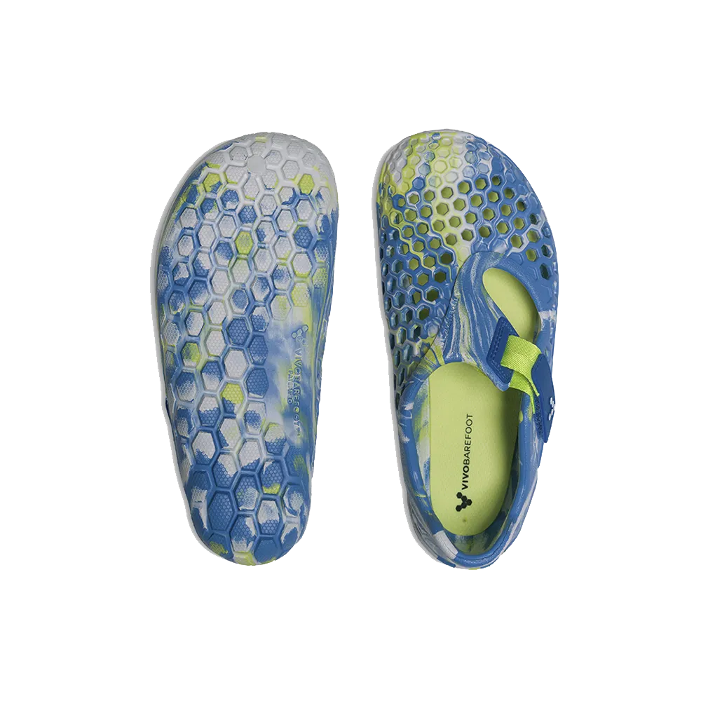 Vivobarefoot Ultra Bloom Kids Blue Aqua