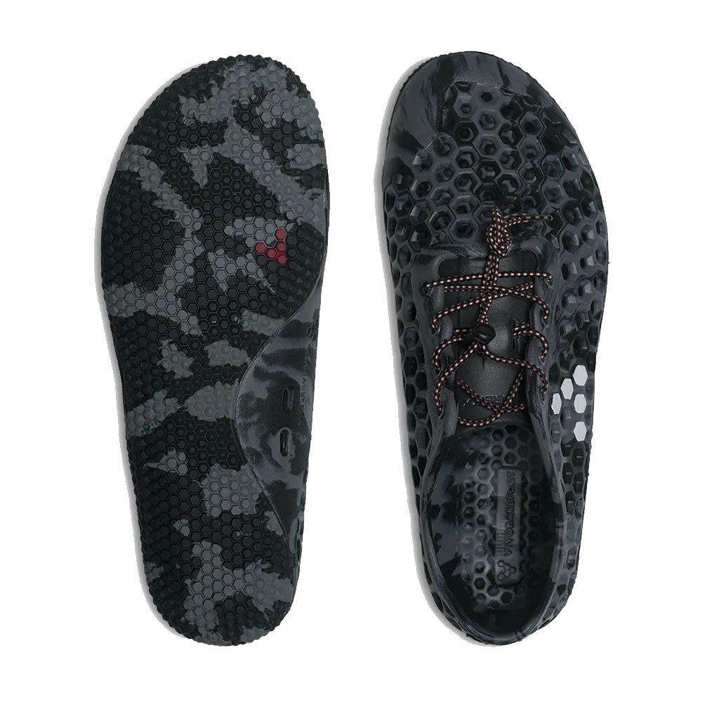 Vivobarefoot Ultra III Bloom Womens Obsidian Grey