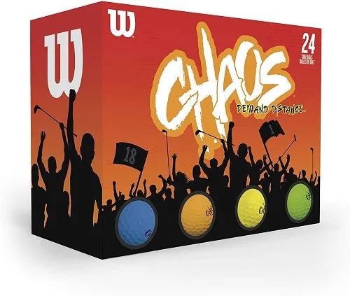 Wilson Golf Chaos Golf Balls 24 Pack