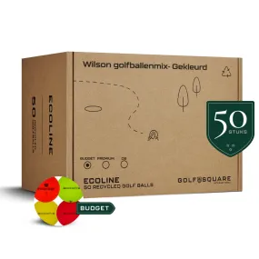 Wilson Golfballenmix - Gekleurd