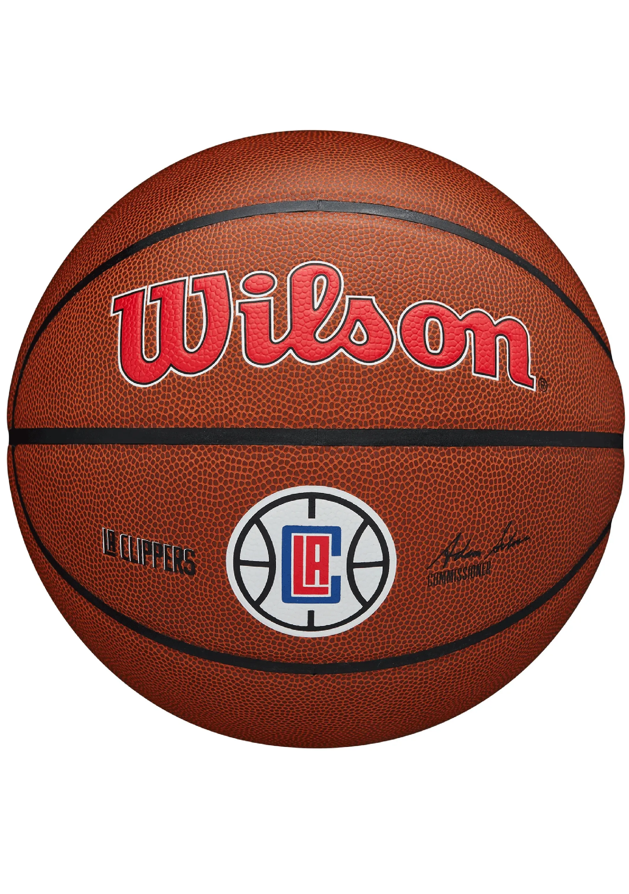 Wilson LA Clippers NBA Composite Leather Basketball Size 7  WTB3100LAC