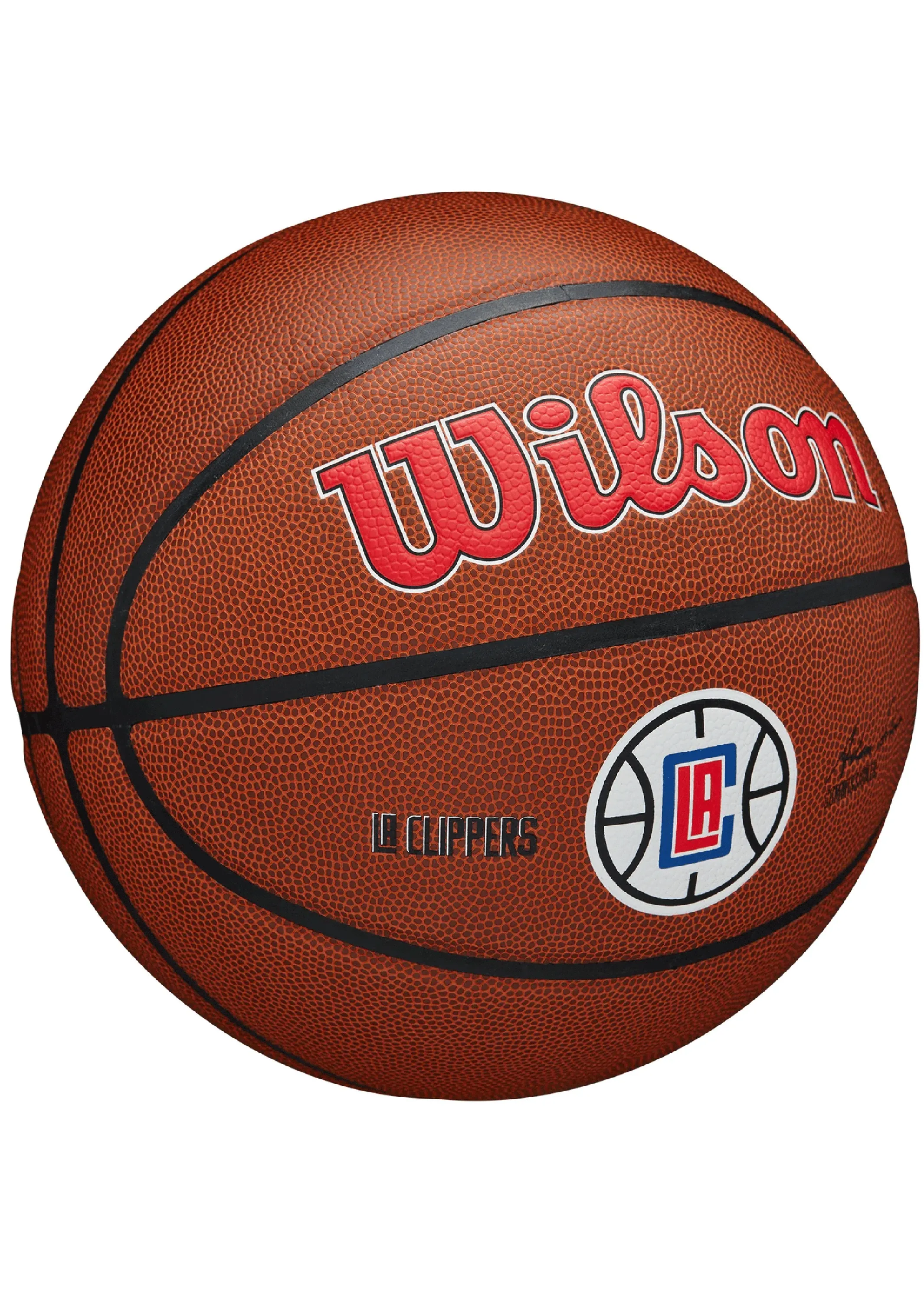 Wilson LA Clippers NBA Composite Leather Basketball Size 7  WTB3100LAC