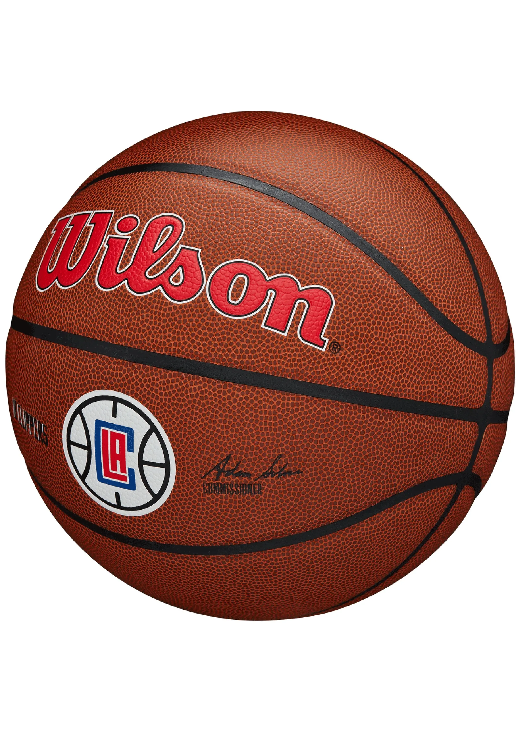 Wilson LA Clippers NBA Composite Leather Basketball Size 7  WTB3100LAC